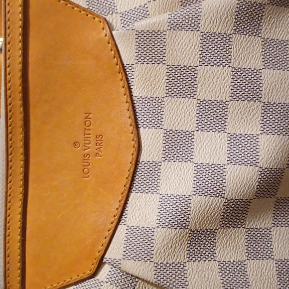 ✨️LOUIS VUITTON DAMIER AZUR CANVAS SIRACUSA MM BAG - Picture 2 of 16